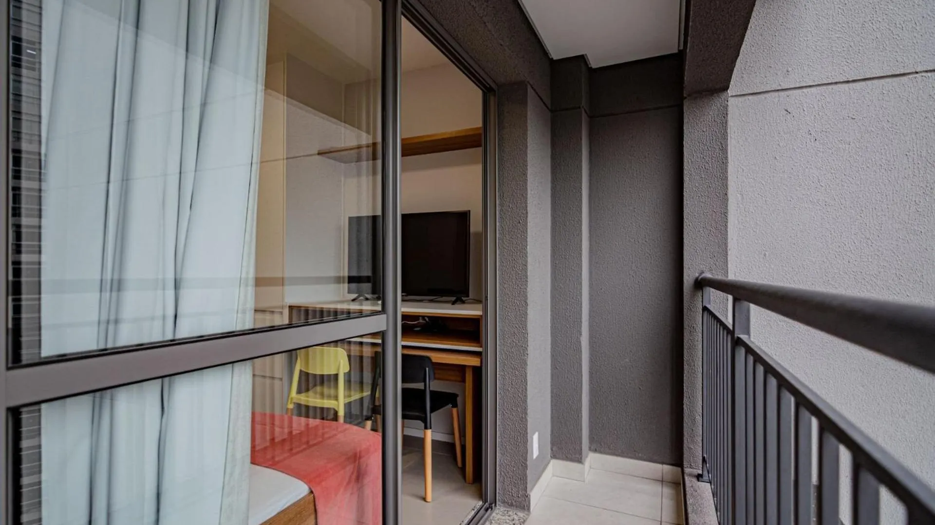 By Dh: Studio Com Coworking Prox. Ao Mackenzie Sao Paulo Apartment